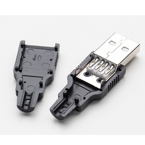 USB2.0 커넥터 (USB DIY Connector Shell - Type A Male Plug)